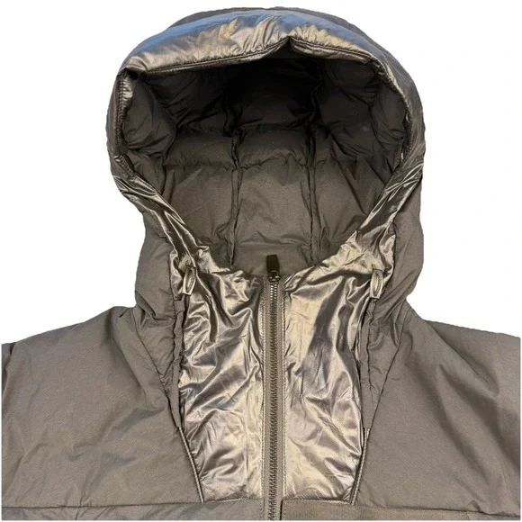 On Cloud Puffer Insulated Men's Challenger Jacket Black Sz Large Run On Cloud - Picture 3 of 16